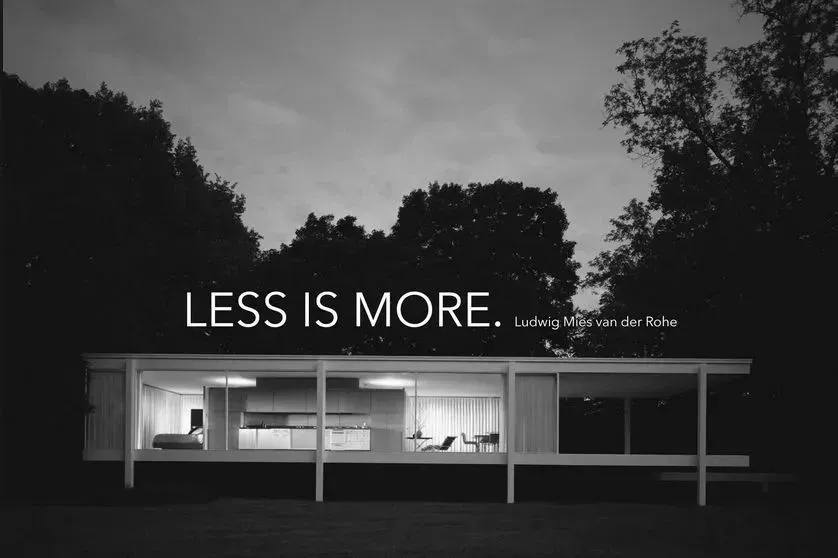 “Less is more” 網(wǎng)頁(yè)設(shè)計(jì)中的極簡(jiǎn)風(fēng)格設(shè)計(jì)法你知道嗎？